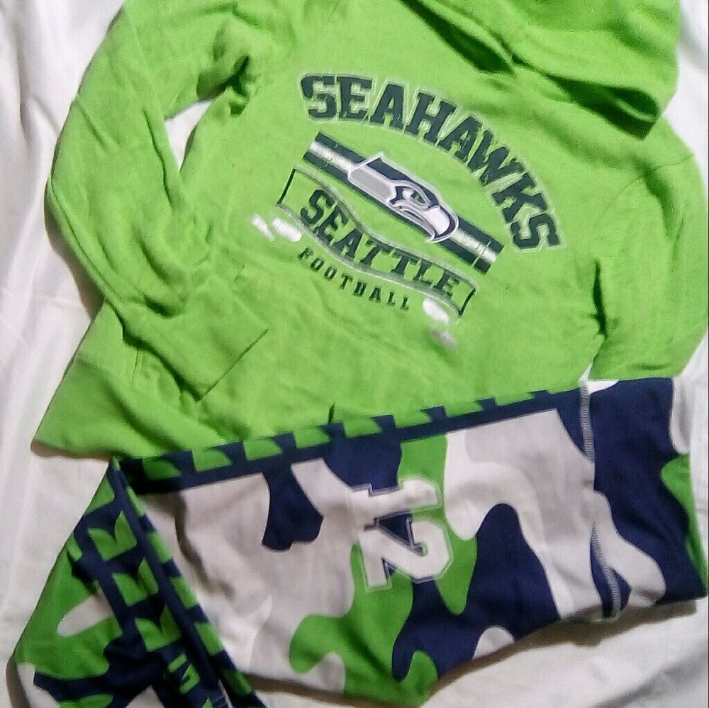 SEATTLE SEA HAWKS hoodie & leggings