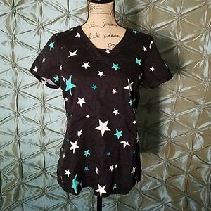 Heartsoul star scrub top