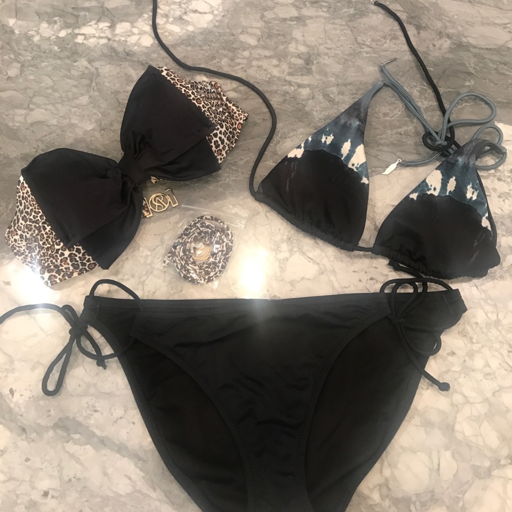 Mix &a math bikini set, gently used good condition