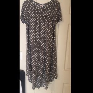 EUC LulaRoe L Carly dress