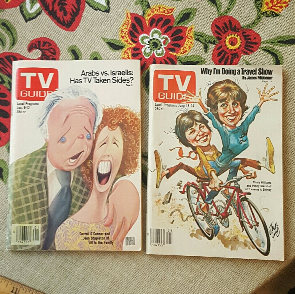 Vintage TV Guides