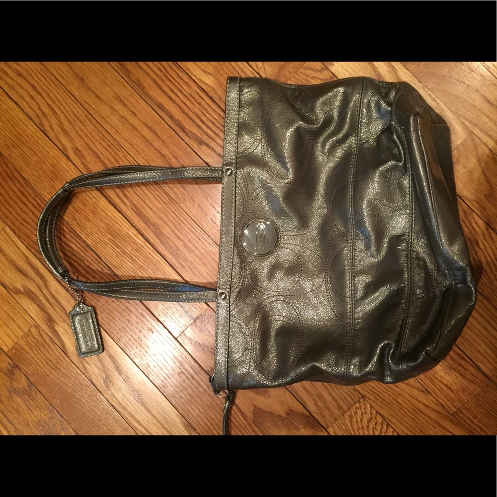 Coach Gray Purse
