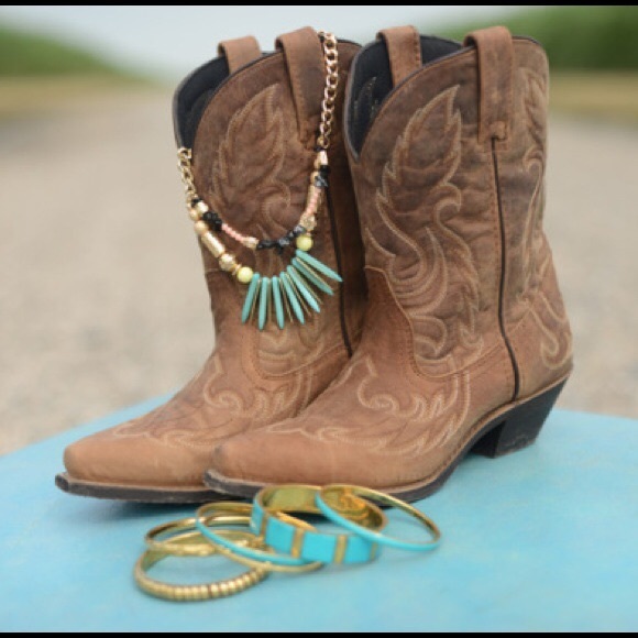 Sexy Boston Proper Laredo Cowboy Boots - Picture 1 of 4