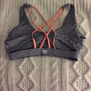 Adorable cross back bra