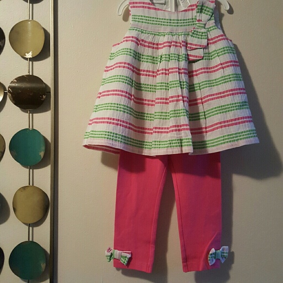 ⚟Cute Striped Matching Set - Picture 1 of 3
