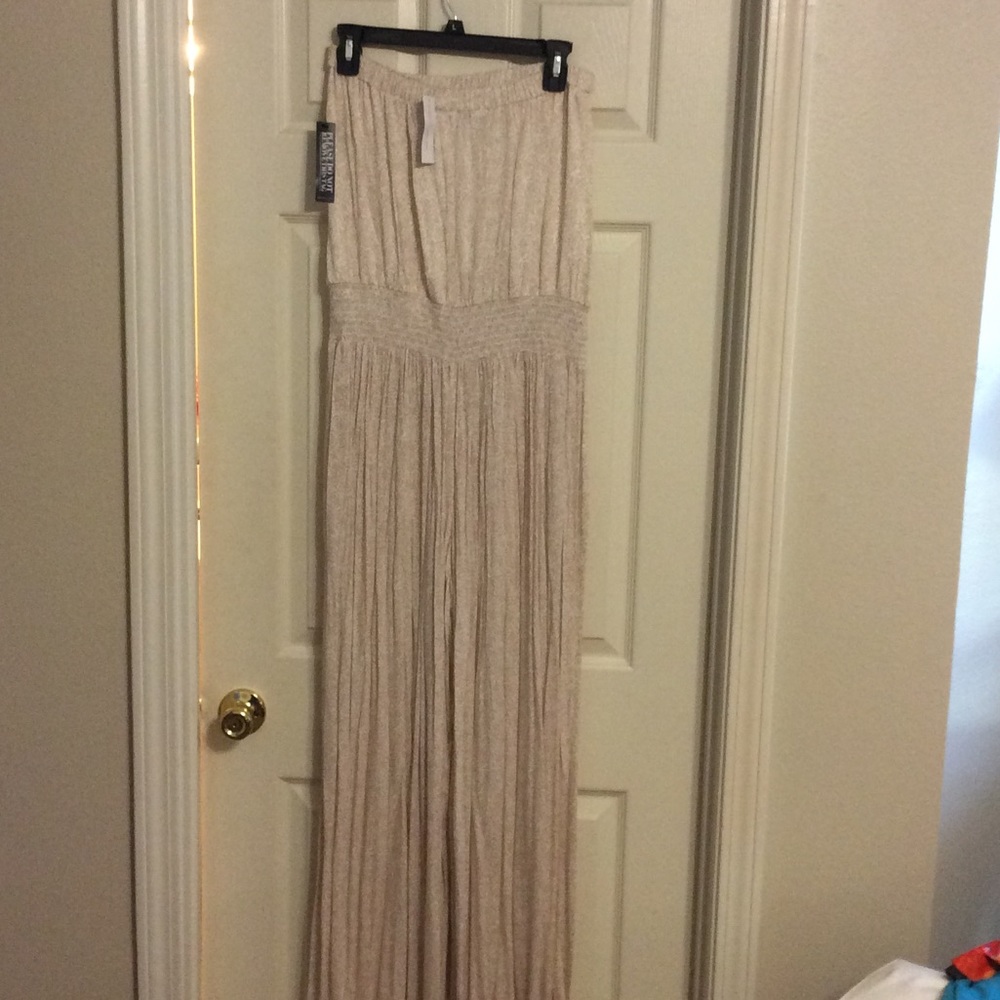 Strapless jumpsuit