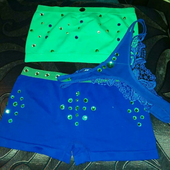 3 Piece Exotic Dance Set - Picture 1 of 3