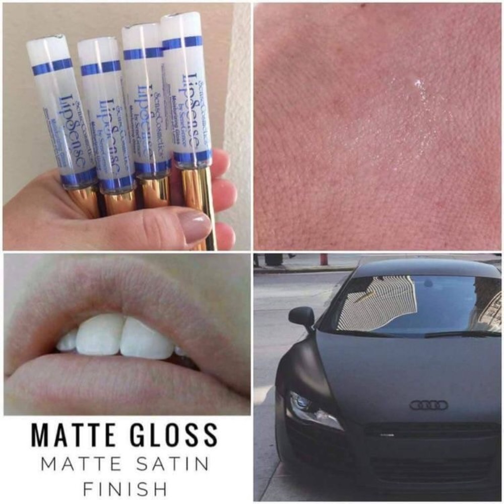 Matte lipsense gloss