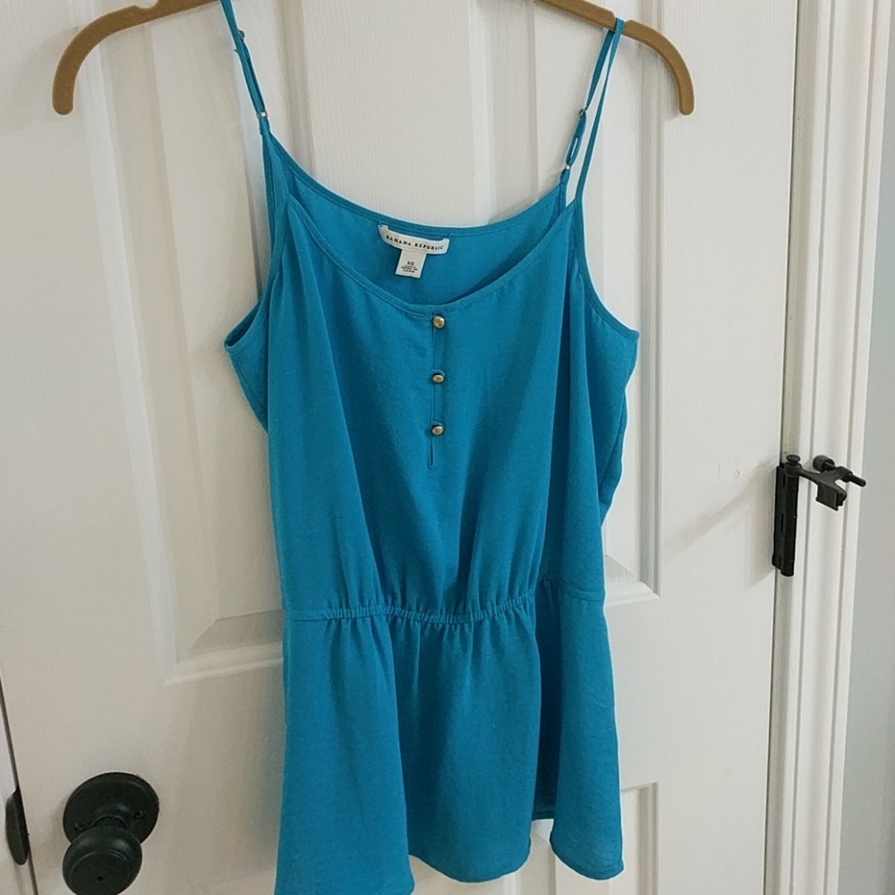 Banana republic blue tank