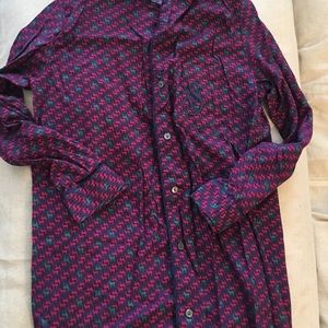 Womens flannel reindeer nightgown