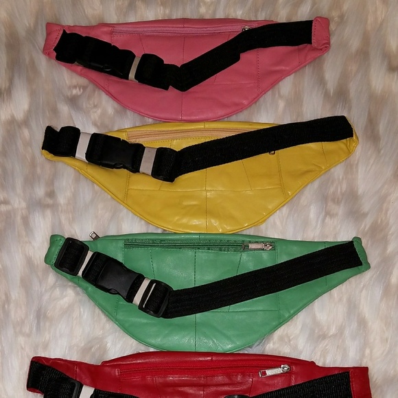 Pink Fanny Pack Waist Bag Bum Bag OS - Picture 3 of 3