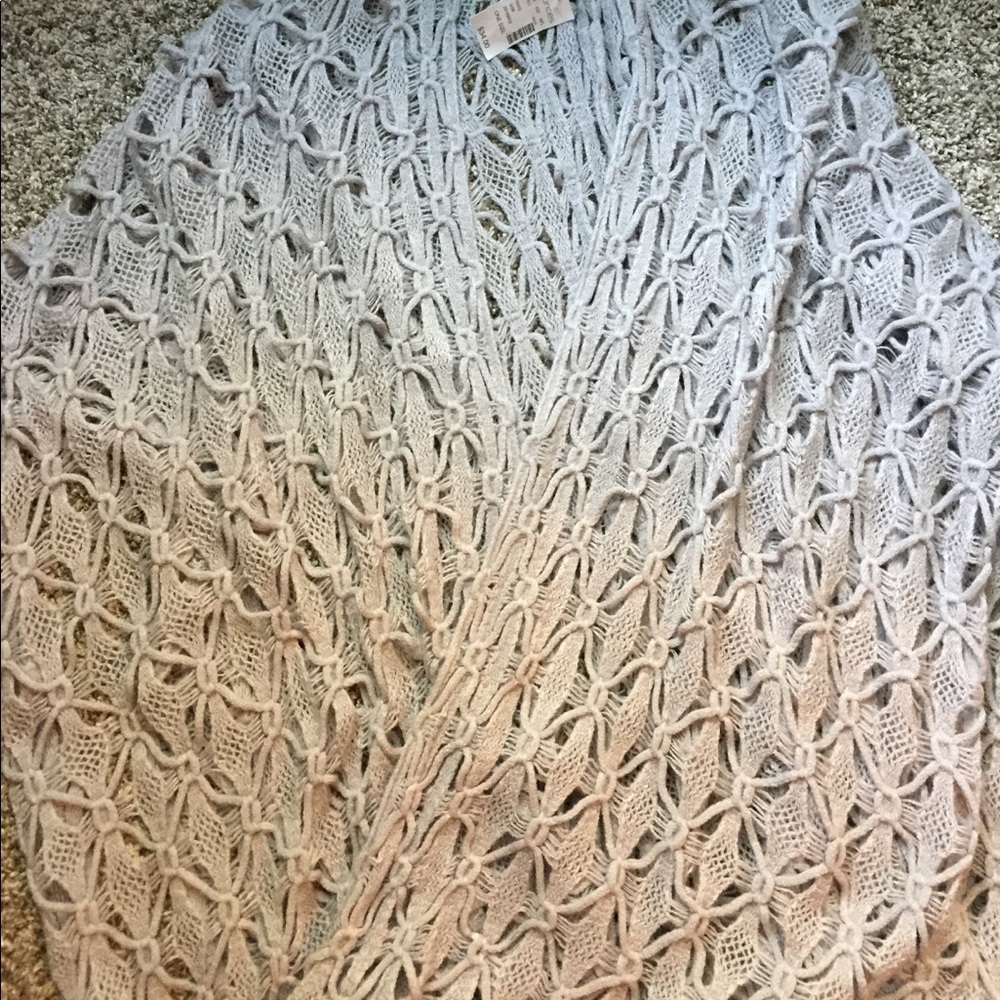 Maurices new with tag sweater shawl