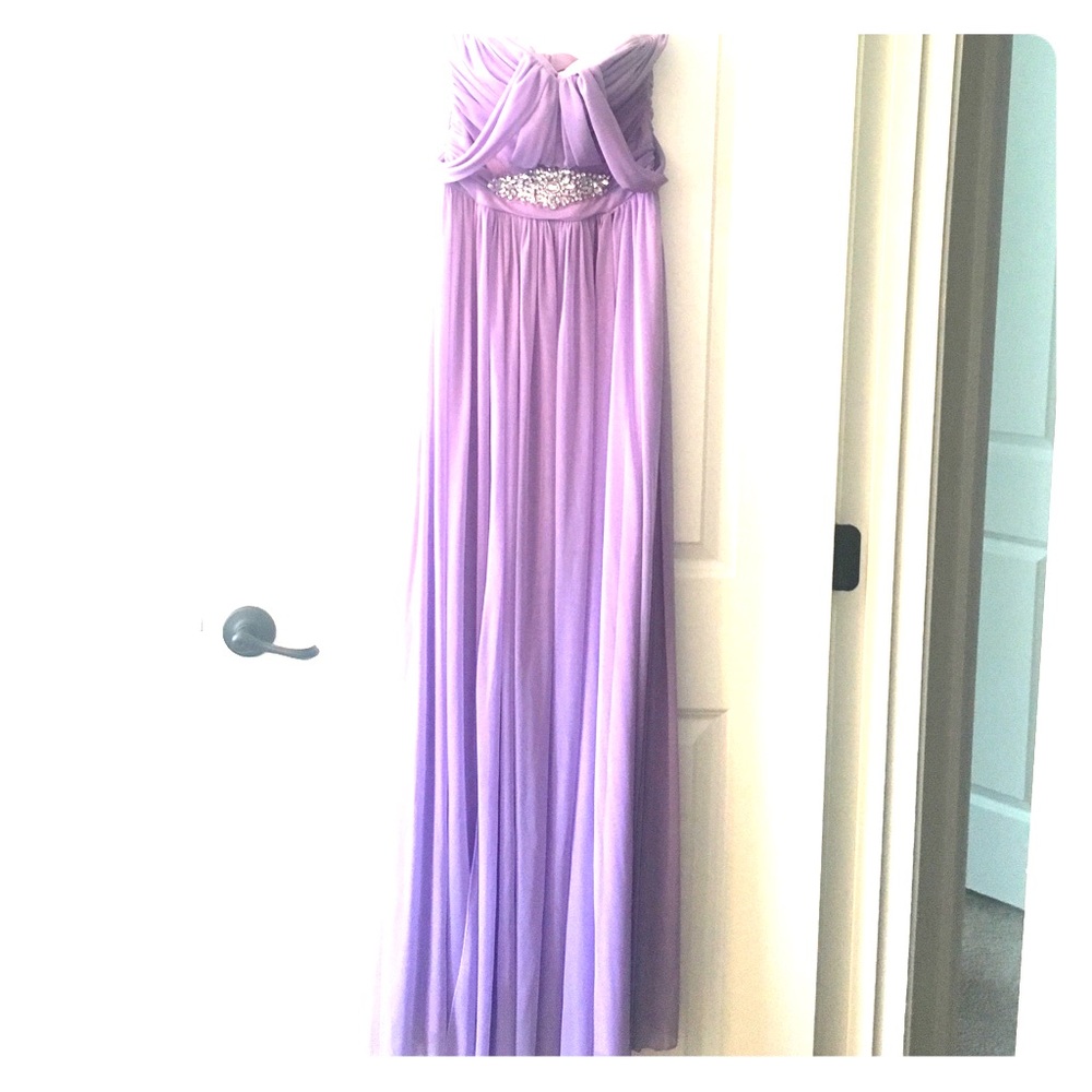 Purple gown. Size 7/8