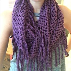 Purple Infiniti scarf NWOT