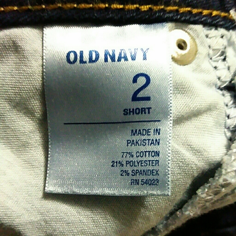 Old Navy-Rock Star jeans, Size 2 Dark Blue. NWOT