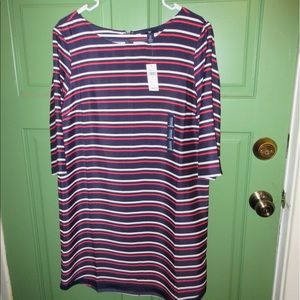Gap red, white, and blue dress.