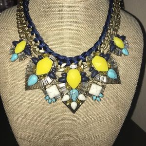 Limoncello statement necklace