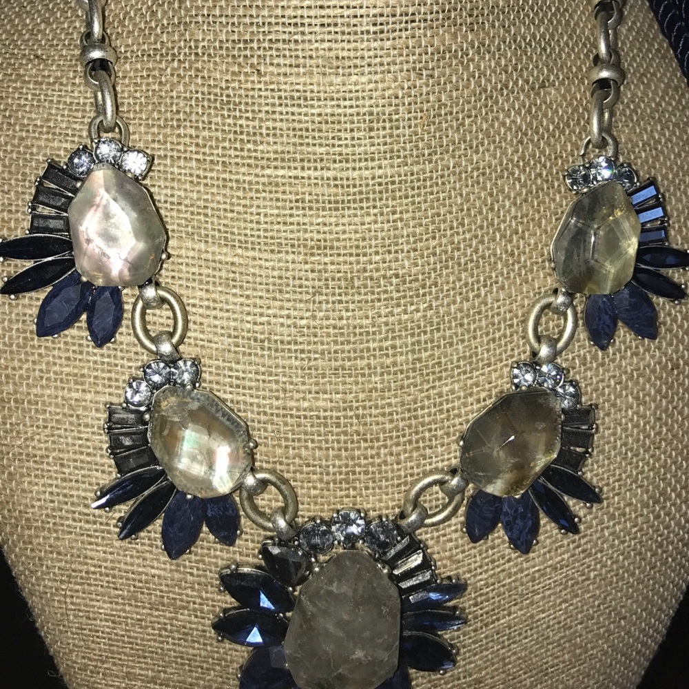 Northern mist statement necklace.