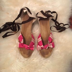 Jcrew espadrille sandals