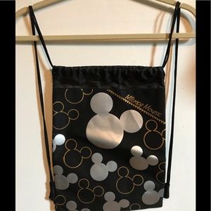 Mickey Mouse canvas string backpack