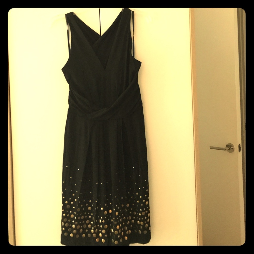 Cynthia Steffee Embellished cross back dress