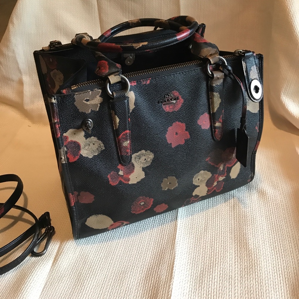 Coach Top Handle with removable long strap