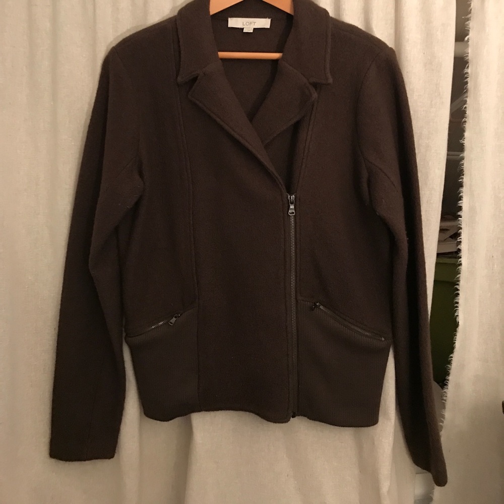 Loft sweater jacket