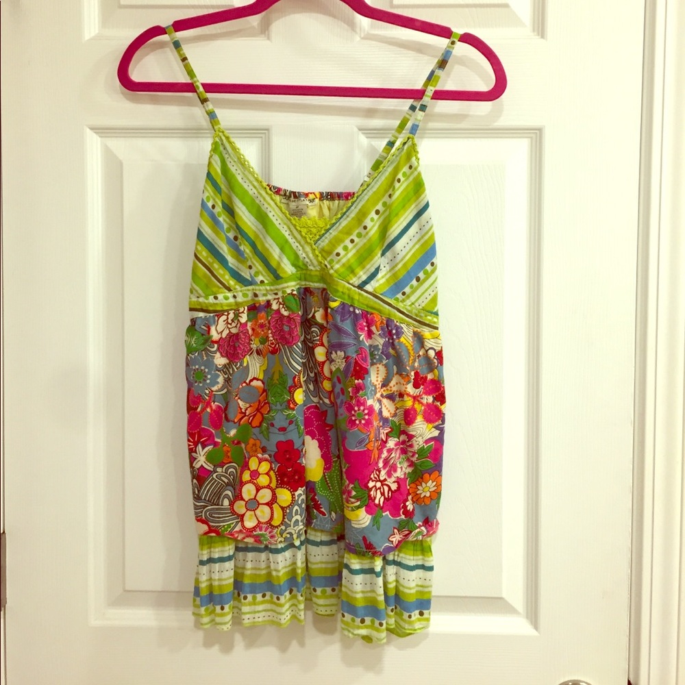 Detailed, fun, tank top