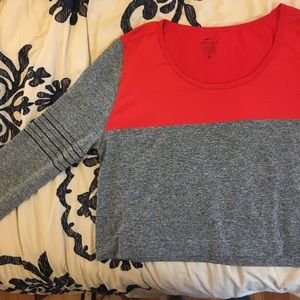Nike cropped long sleeve
