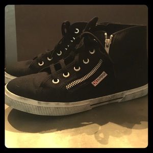High top Superga sneakers