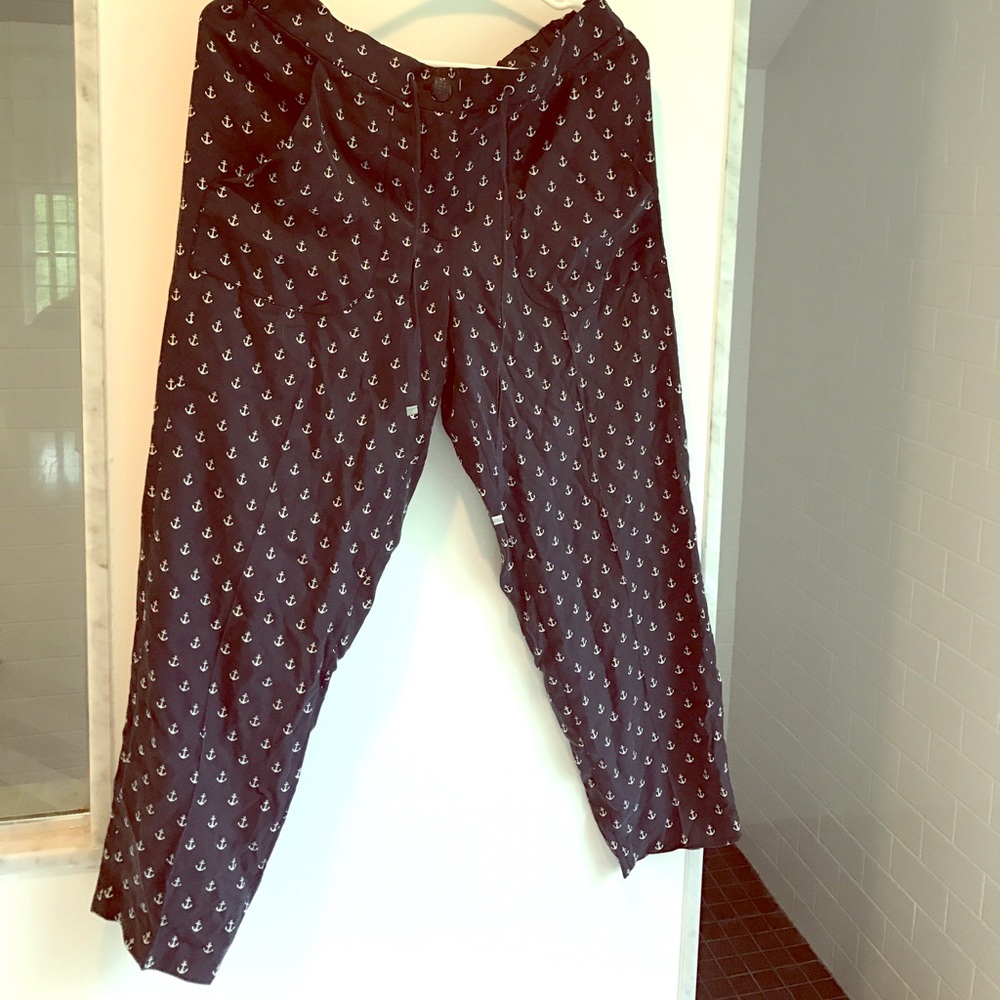 Silk Anchor Pants