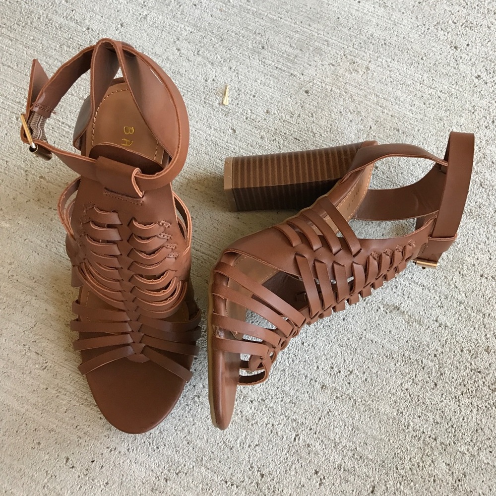 New, Bamboo Brand, Size 6 block Wedges