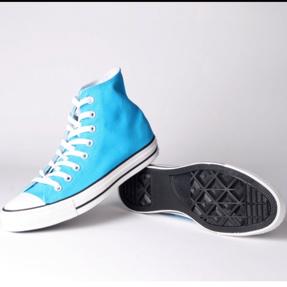 Light blue Converse