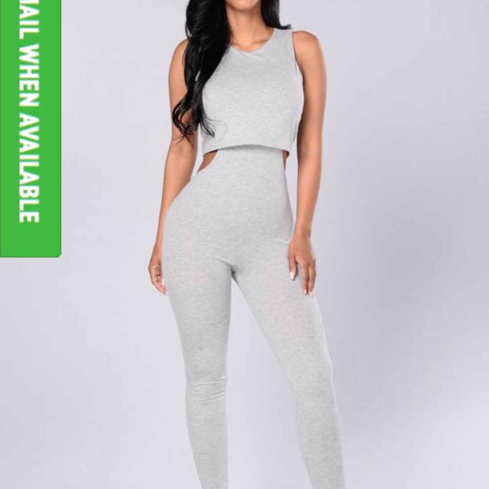 Fashion Nova "Side Piece" Jumpsuit w/ cut out side