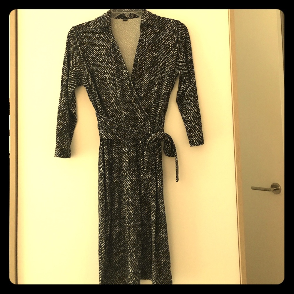 Ann Taylor Faux Wrap Dress