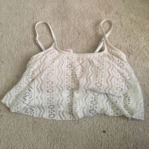 White Bikini top