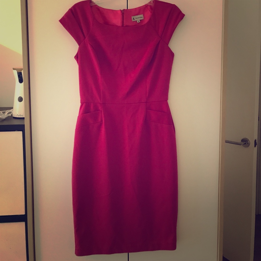 Ava and Aiden work sheath dress