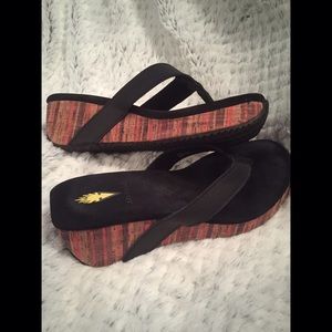 Volatile Cork Sandals