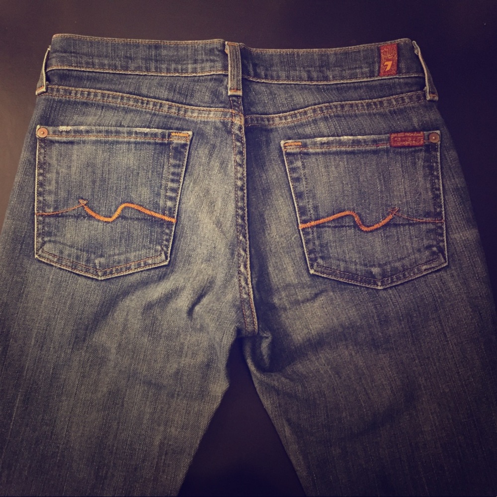 7 for all Mankind Bootcut Jeans