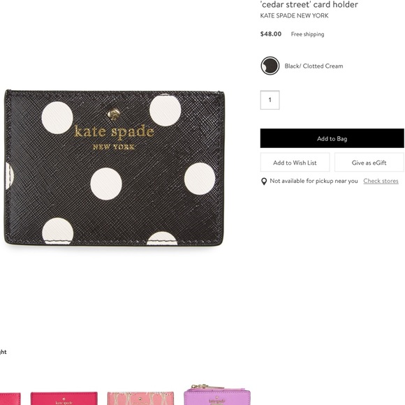 Kate Spade Card Holder - Picture 3 of 4