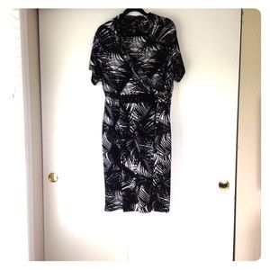 Alfani Woman Dress, 1X black & White