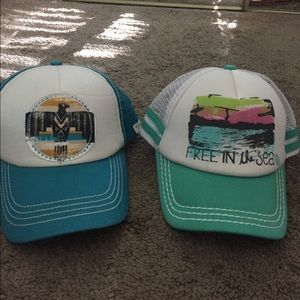 Roxy and billabong hat bundle