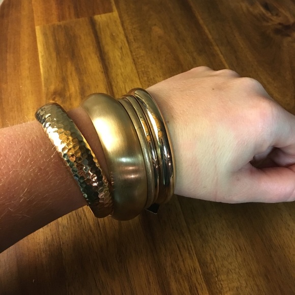 Set of gold bangles from H&M - Picture 3 of 3