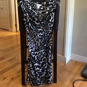 Scoop Neck Maternity Dress Small
