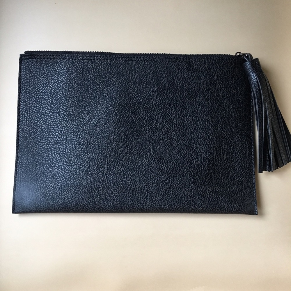 Edie Parker Black Clutch NWOT