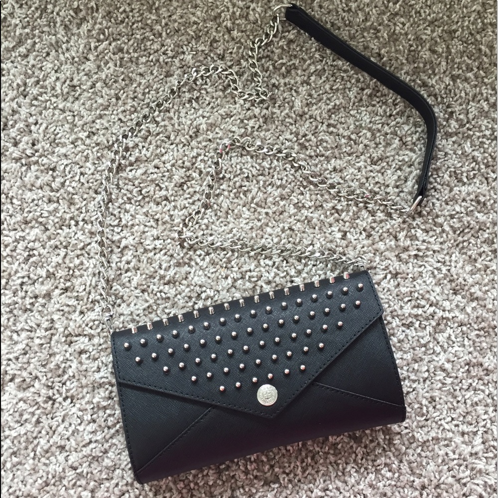 Rebecca Minkofff studded wallet cross body purse