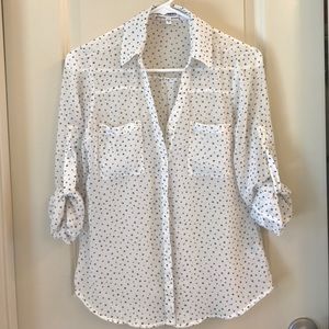 Starry Polk a dot Express Portafino shirt