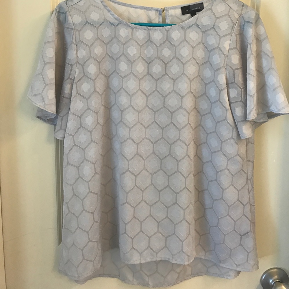 Gray blouse from the limited
