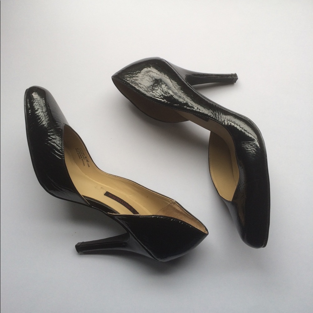 Chinese Laundry Attitude Black Patent D'orsay Heel