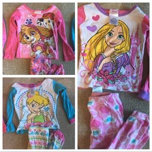 3T Disney/Carters Pajamas Bundle